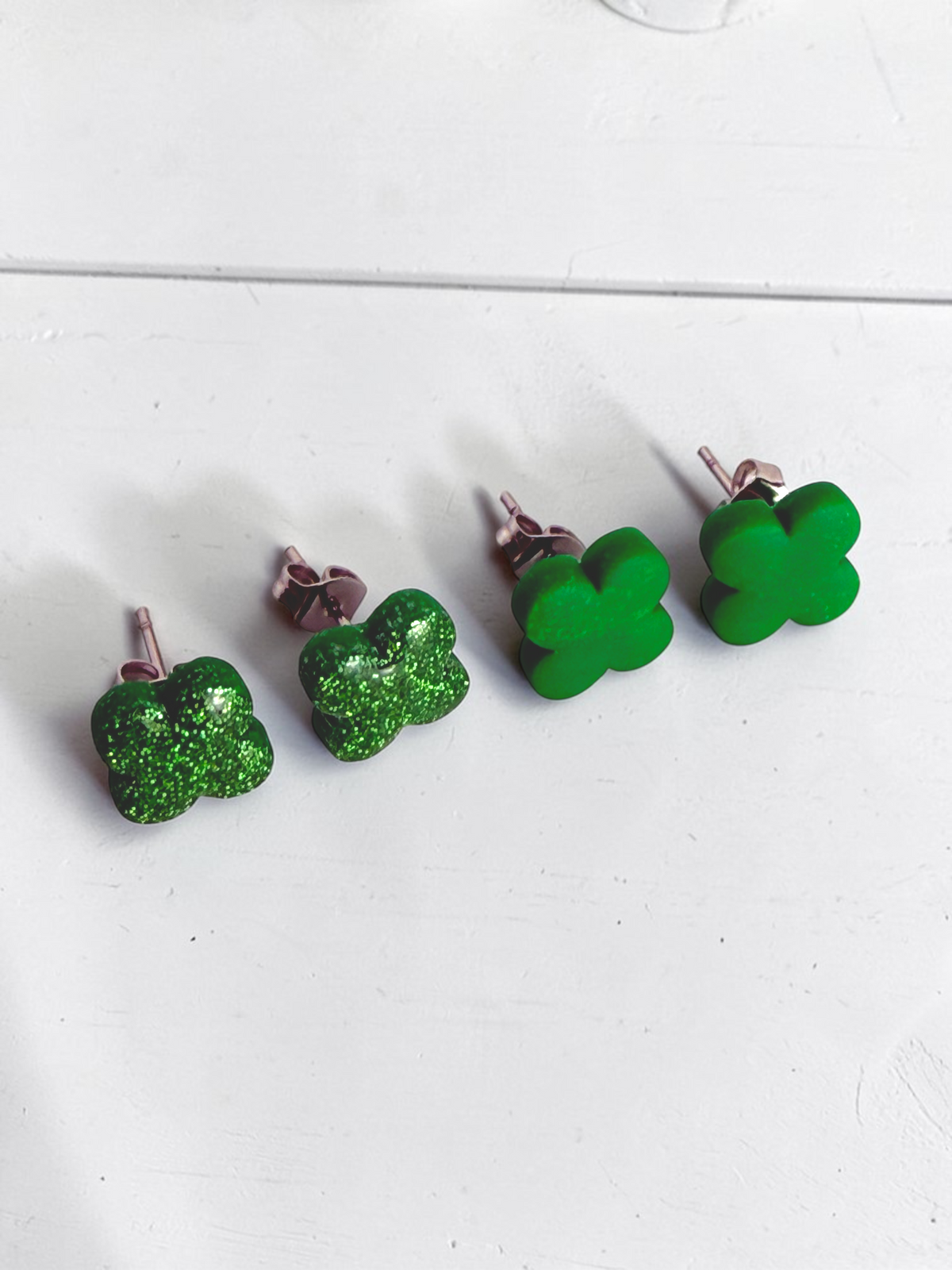 Four-Leaf Clover Stud Set by SMYL Designs