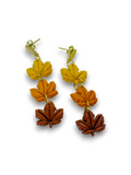 Fall Three Leaf Dangles by SMYL Designs