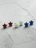 Patriotic Star Stud Earrings by SMYL Designs
