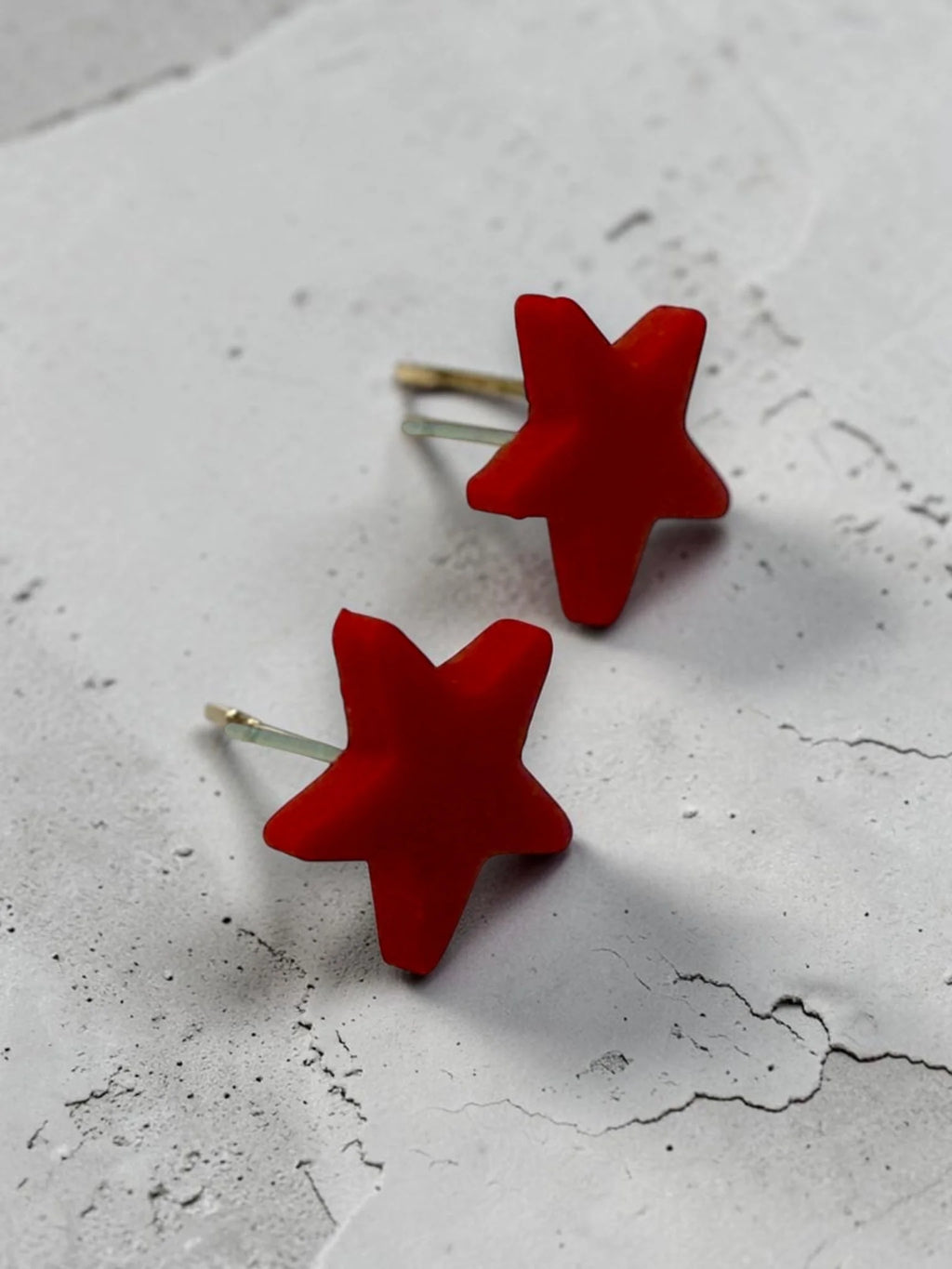 Patriotic Star Stud Earrings, product view 5