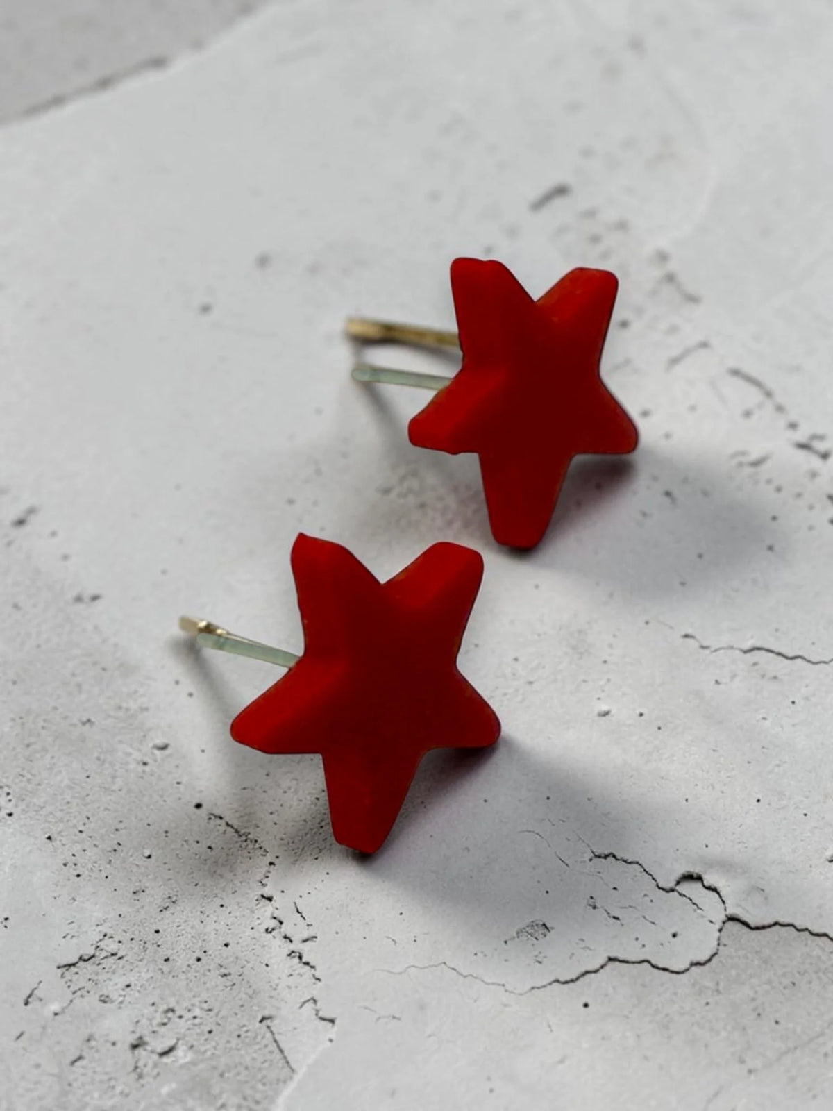 Patriotic Star Stud Earrings, product view 5