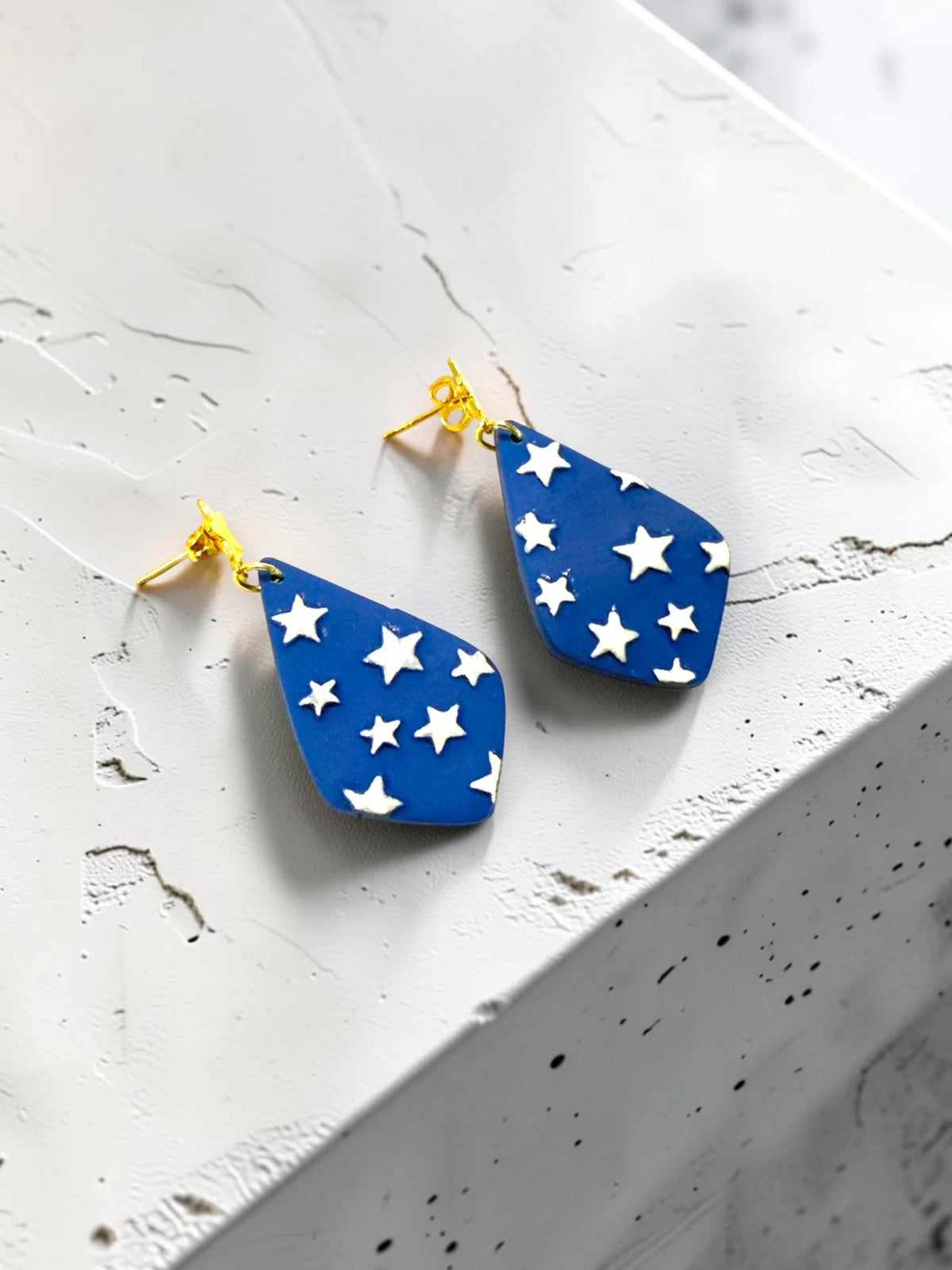 Star Spangled Dangle Earrings, product view 3