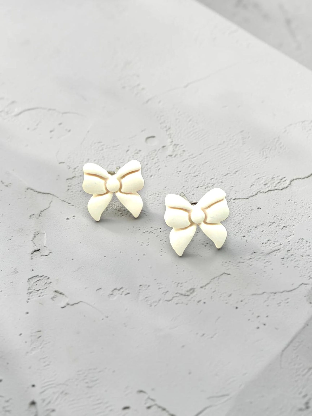 Patriotic Bow Stud Earrings, product view 6