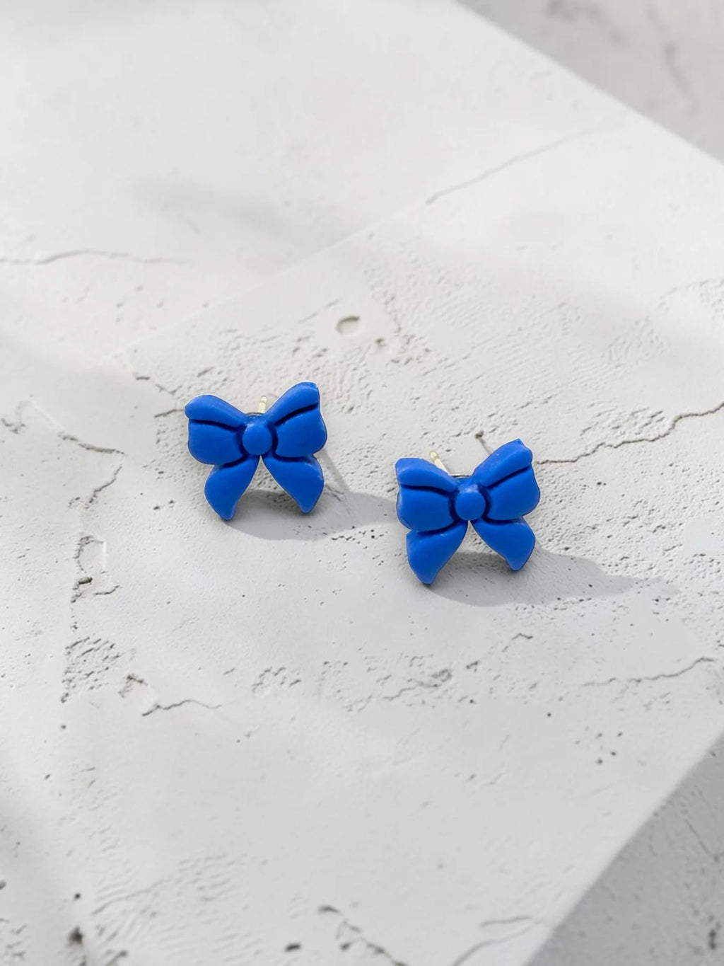 Patriotic Bow Stud Earrings, product view 7