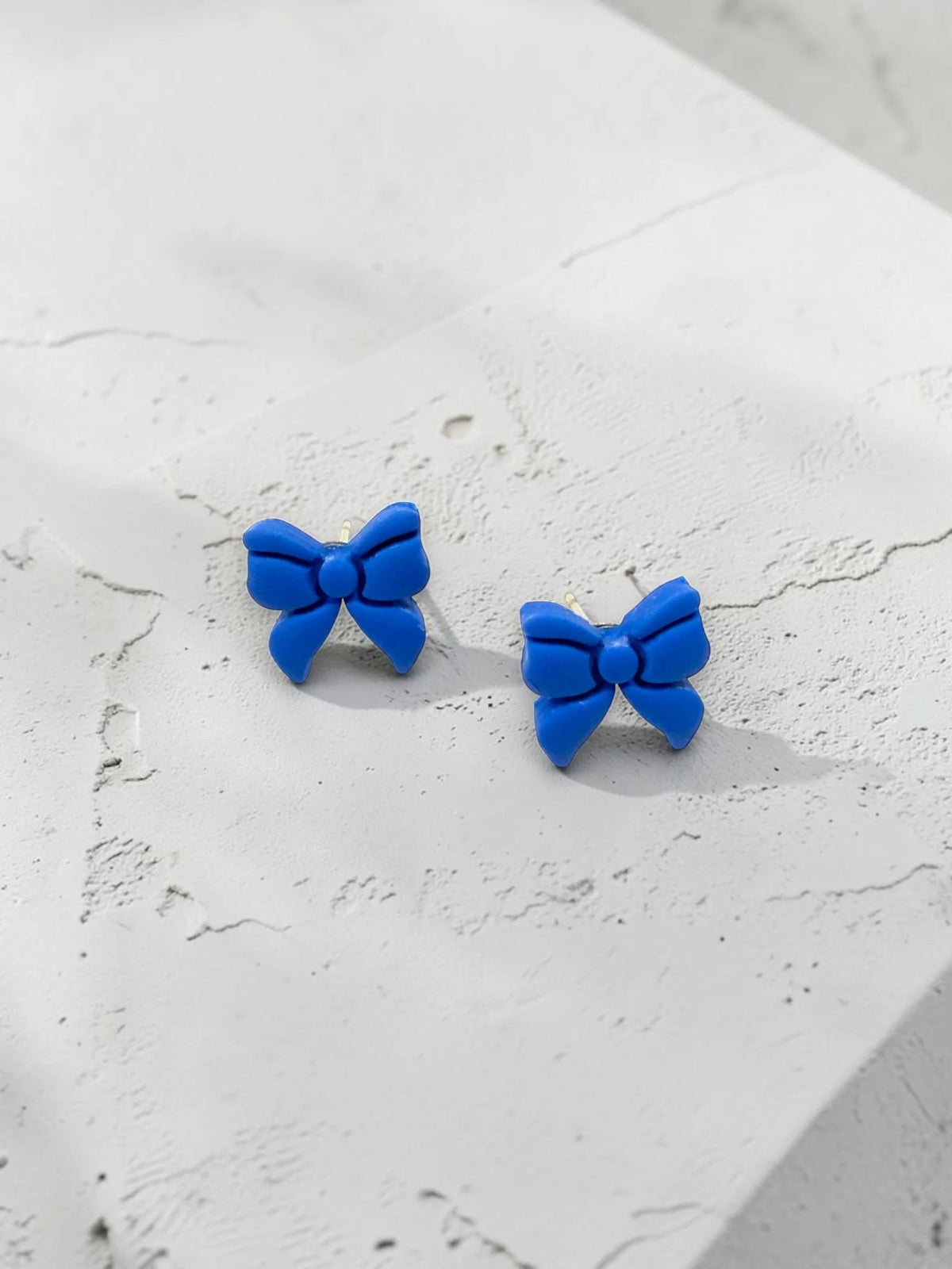 Patriotic Bow Stud Earrings, product view 7