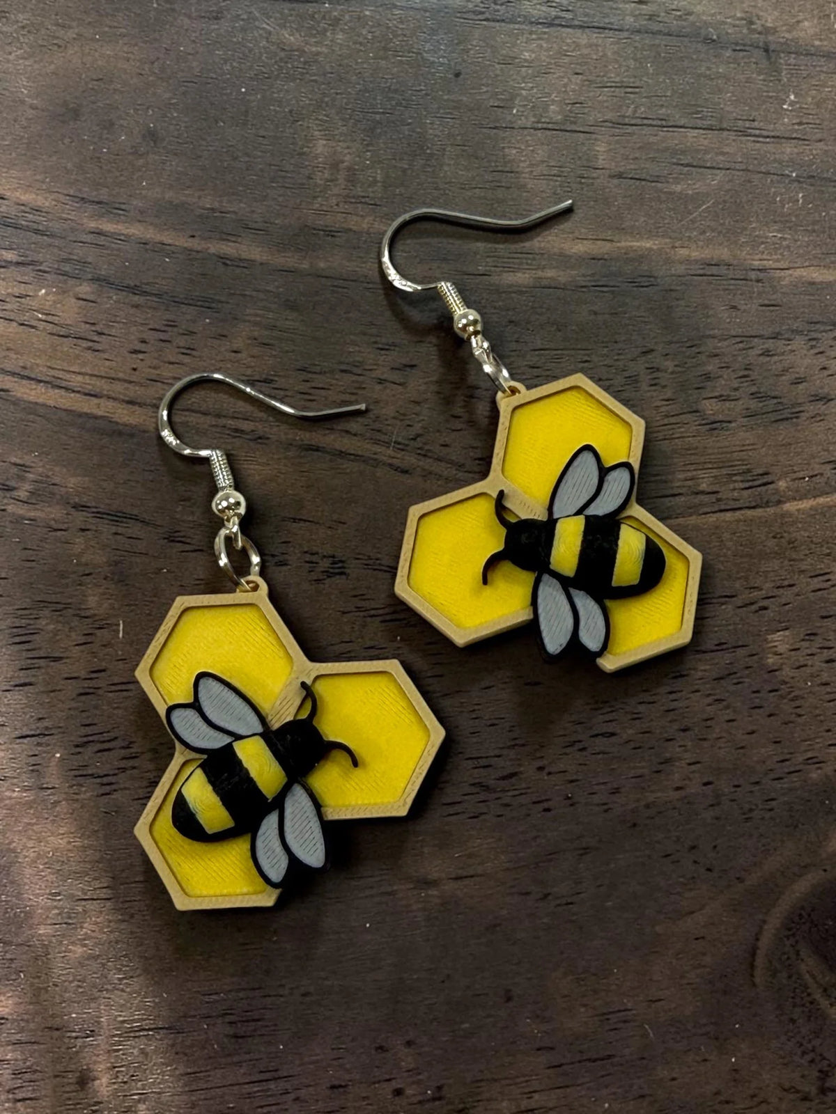 Honeybee Harmony Earrings by SMYL Designs
