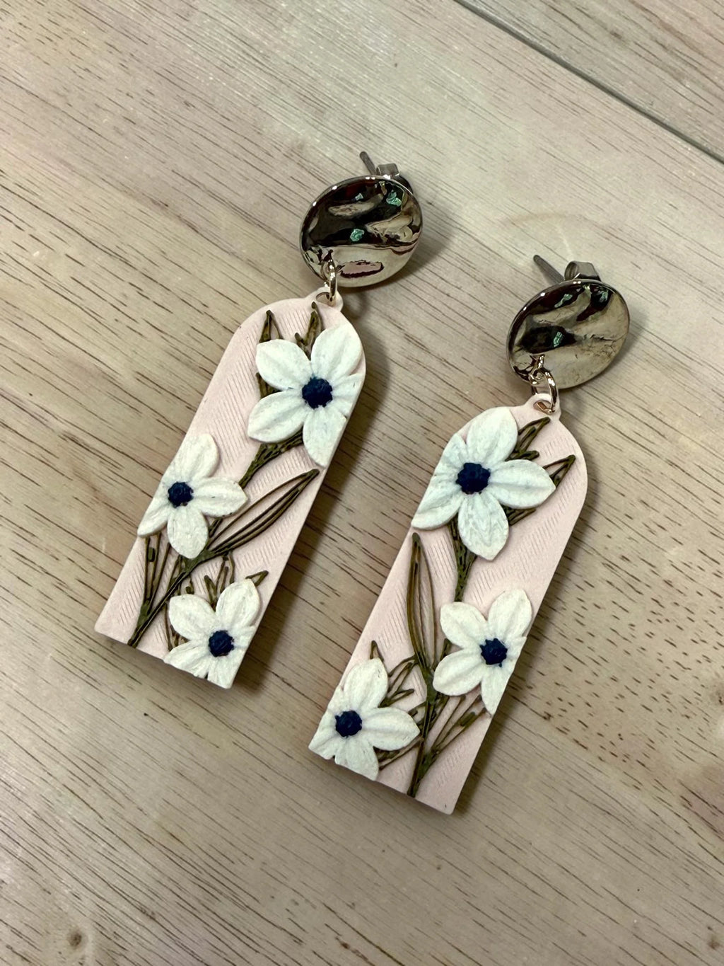 Floral Elegance Earrings by SMYL Designs