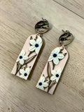 Floral Elegance Earrings by SMYL Designs