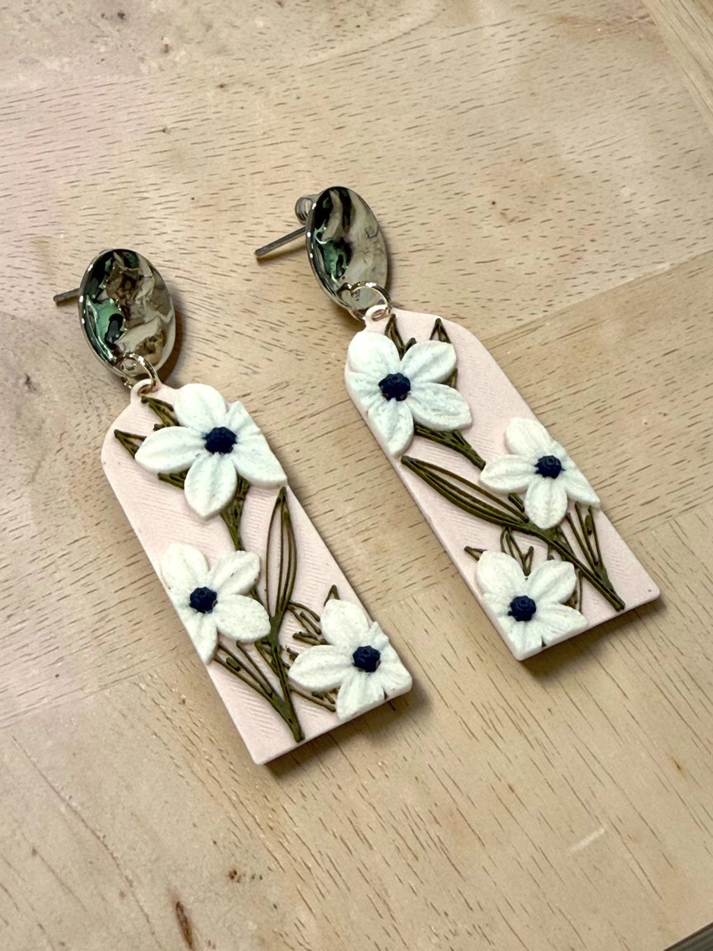 Floral Elegance Earrings, product view 4