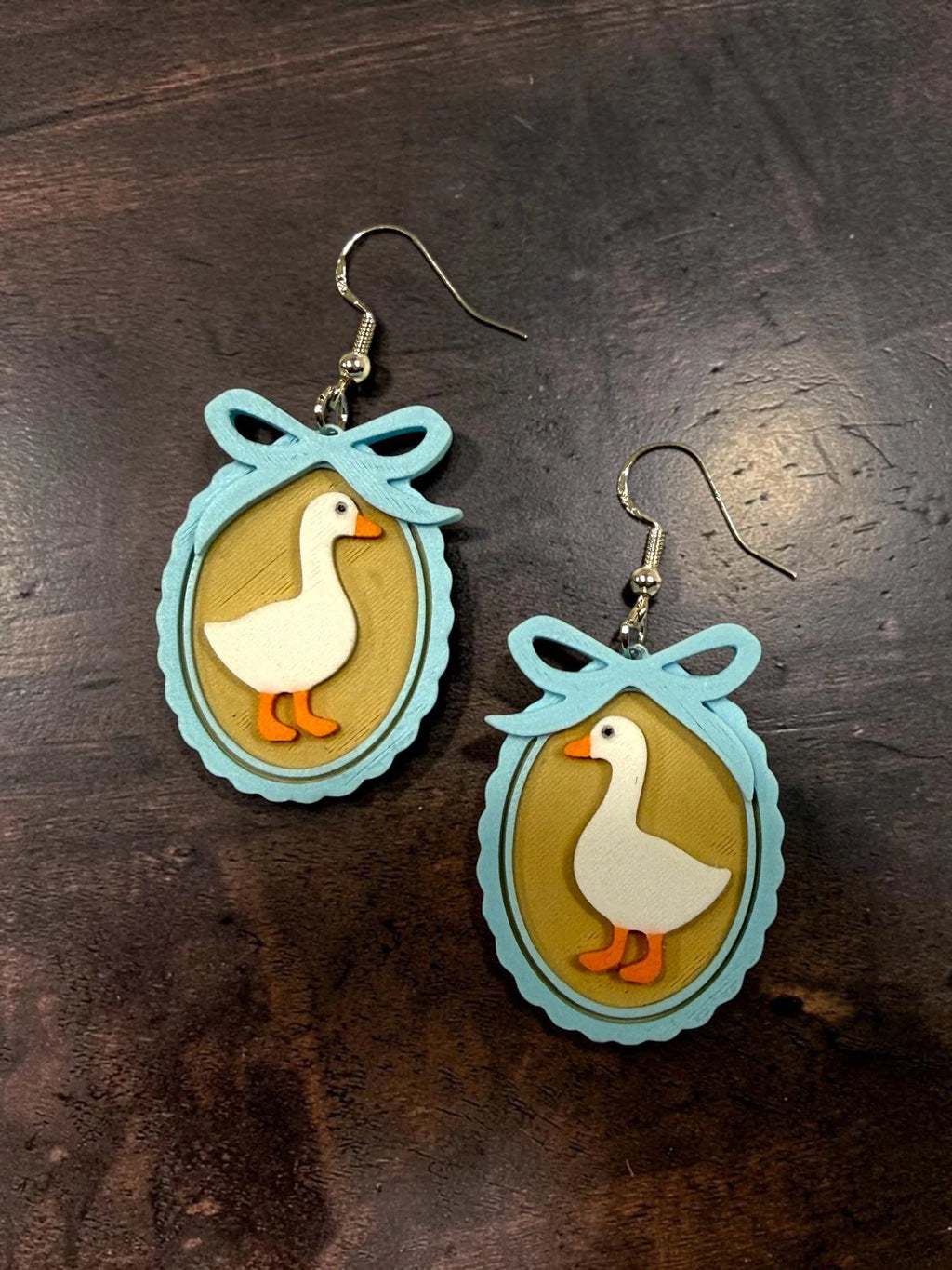 Whimsical Mother Goose Earrings by SMYL Designs