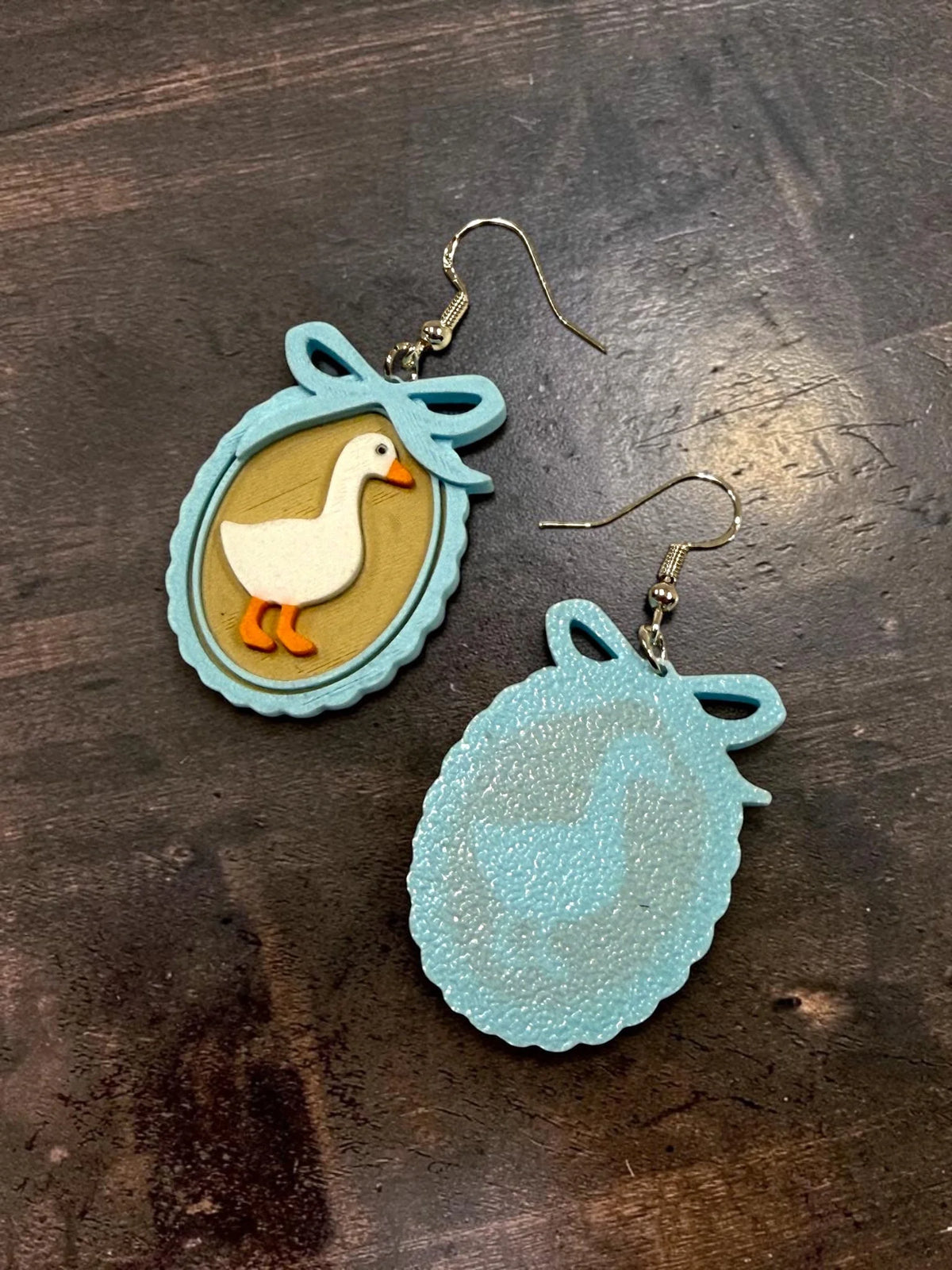 Whimsical Mother Goose Earrings, product view 5