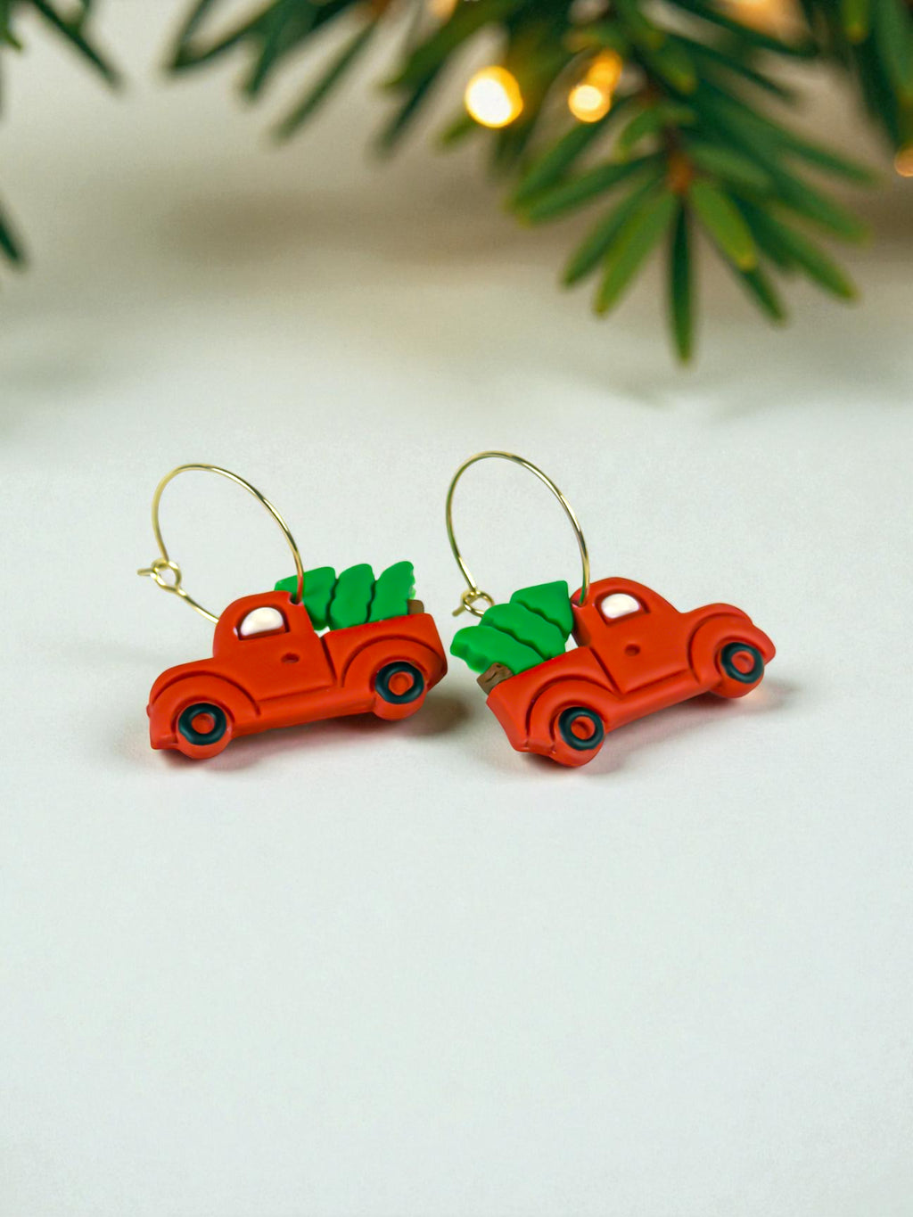 Red Truck and Tree Hoops, product view 2