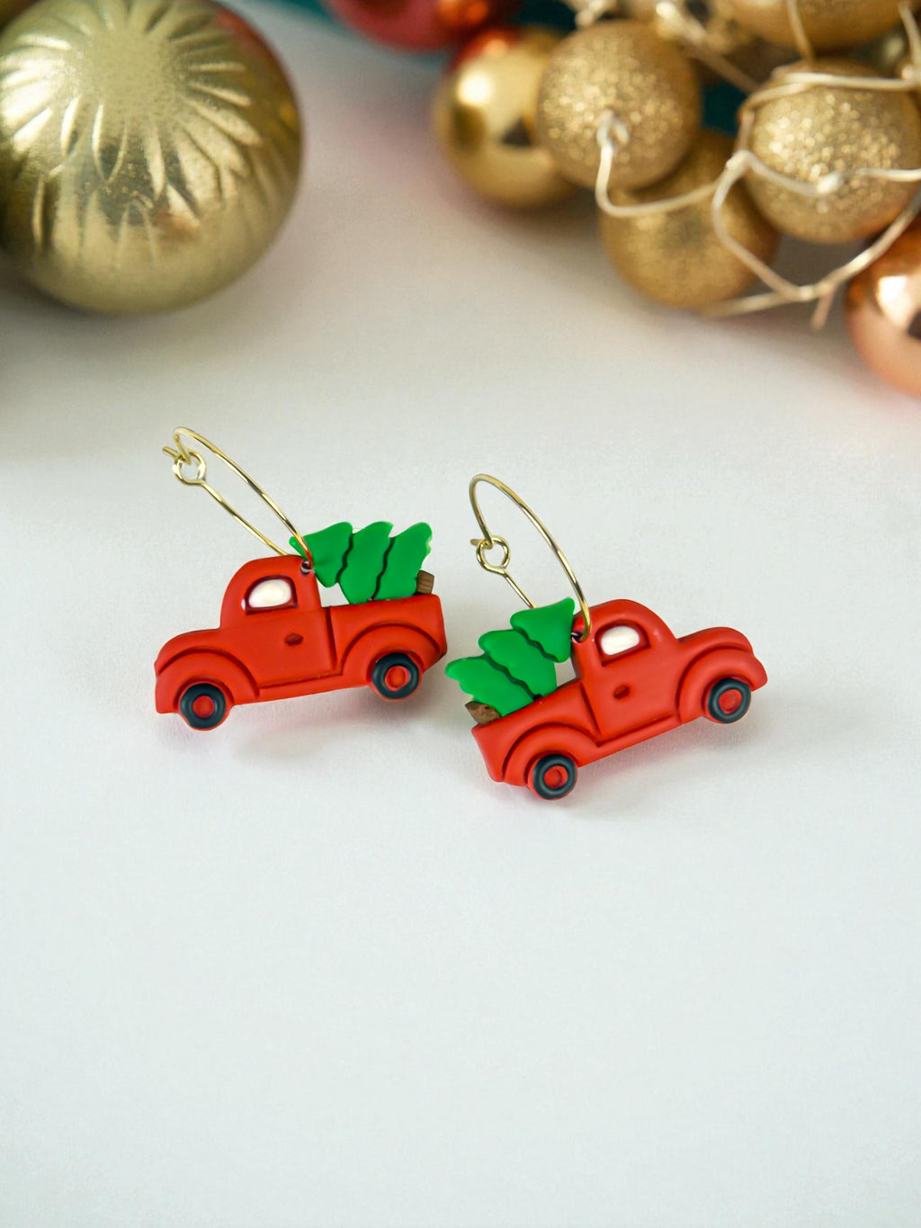 Red Truck and Tree Hoops, product view 3