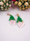 Gnome Hat and Beard Dangles - Green by SMYL Designs