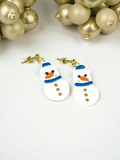 Snowman Dangles by SMYL Designs