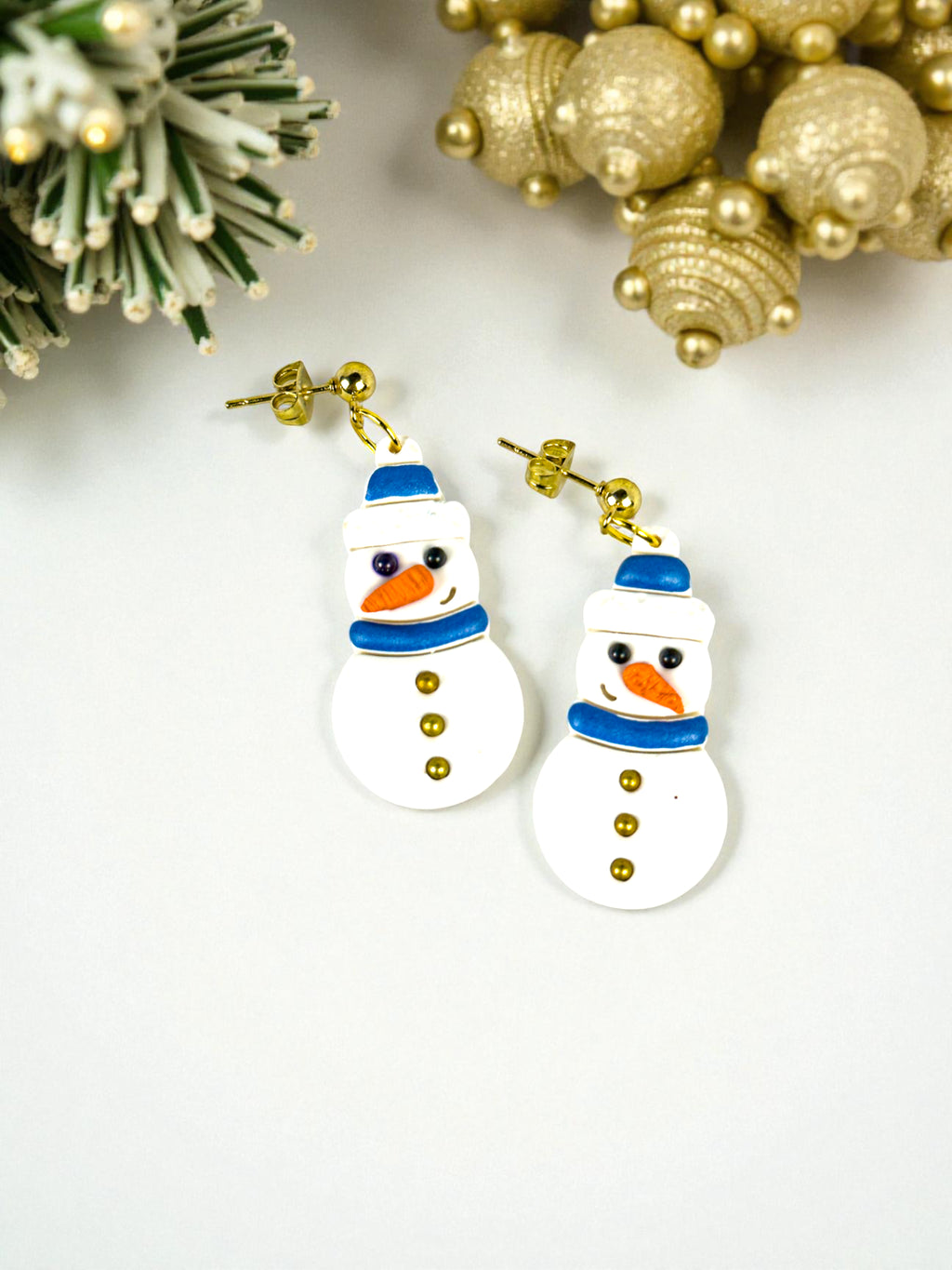 Snowman Dangles, product view 2