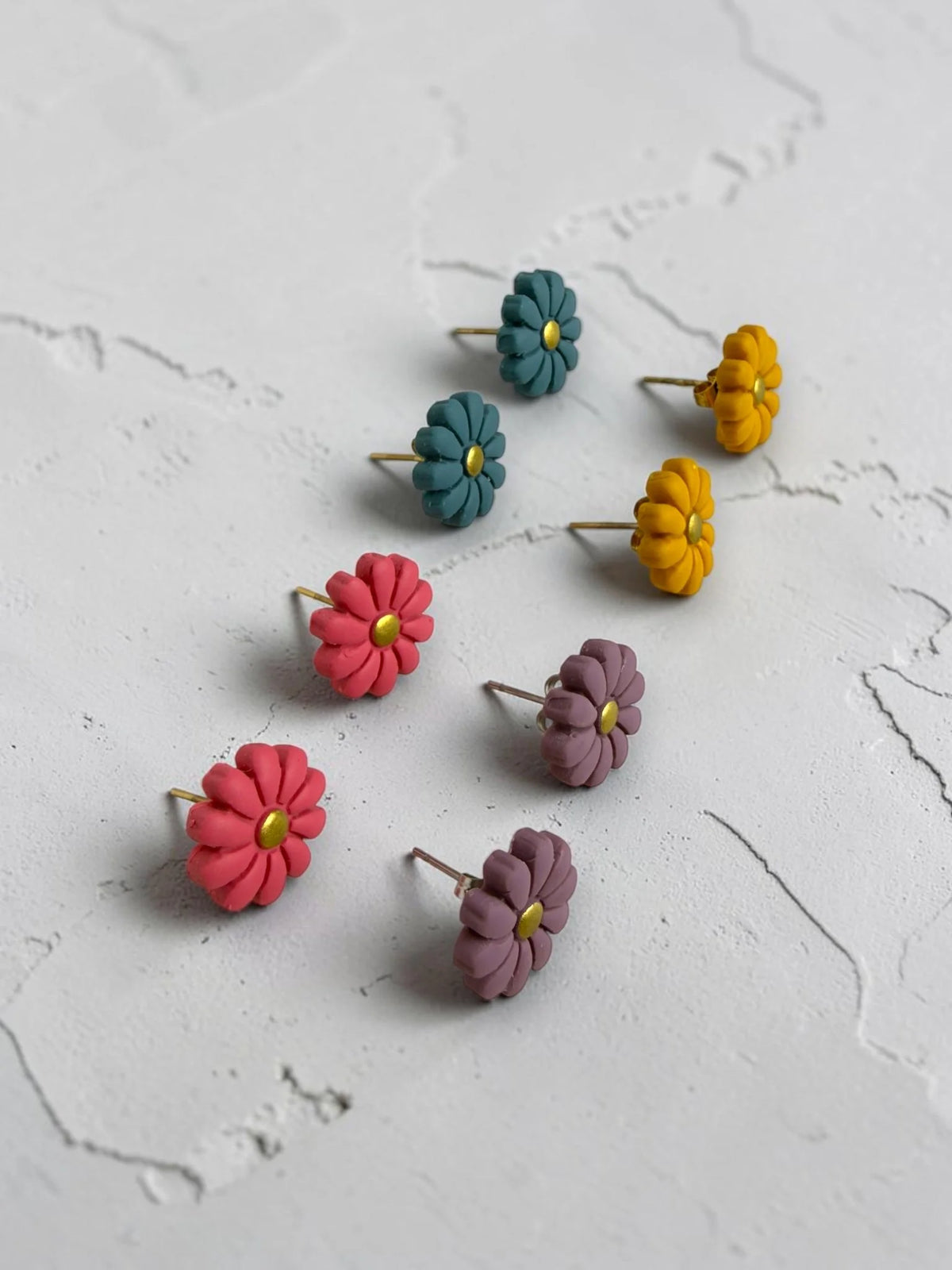 Daisy Stud Earrings, product view 2