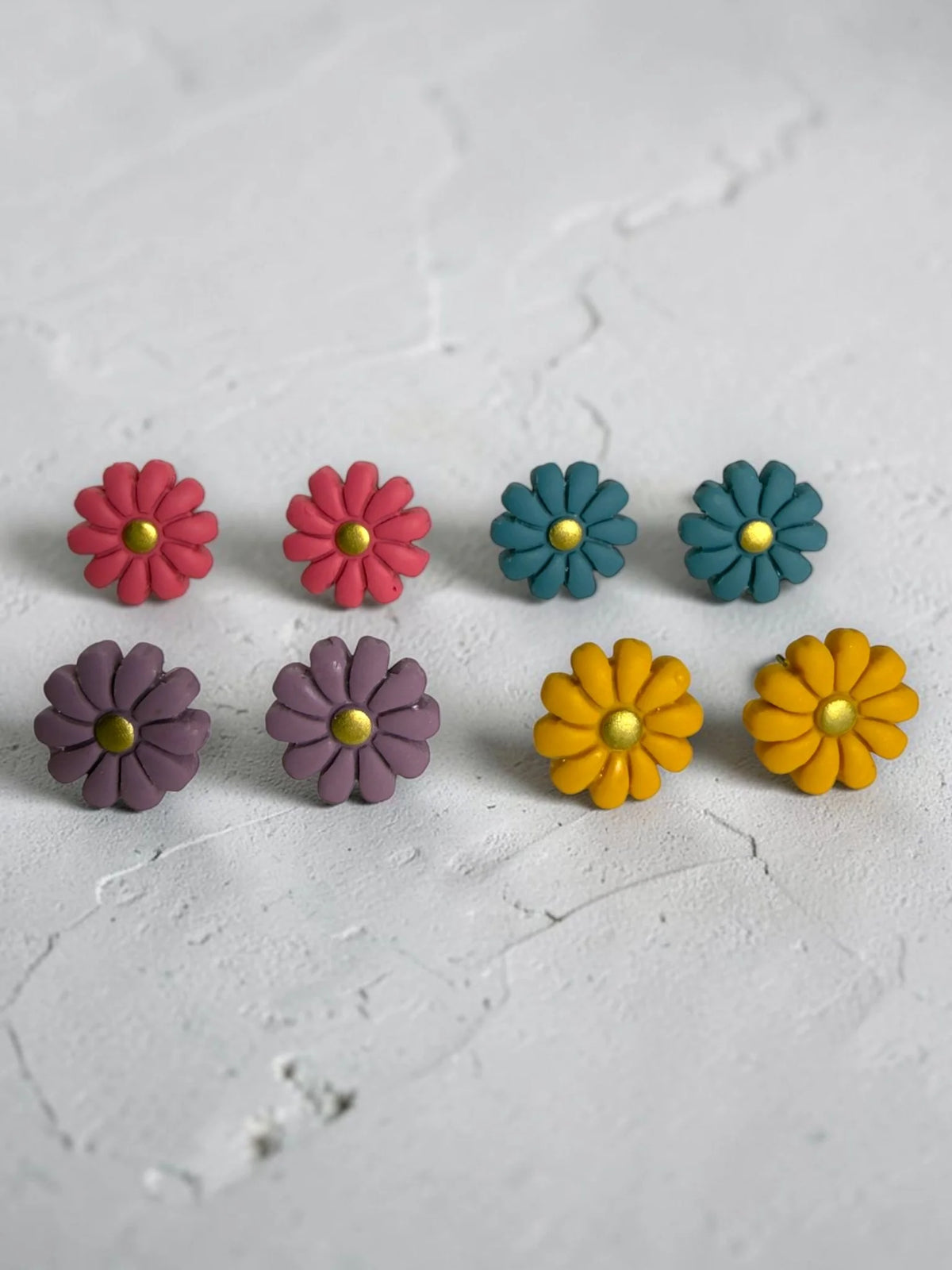 Daisy Stud Earrings, product view 3