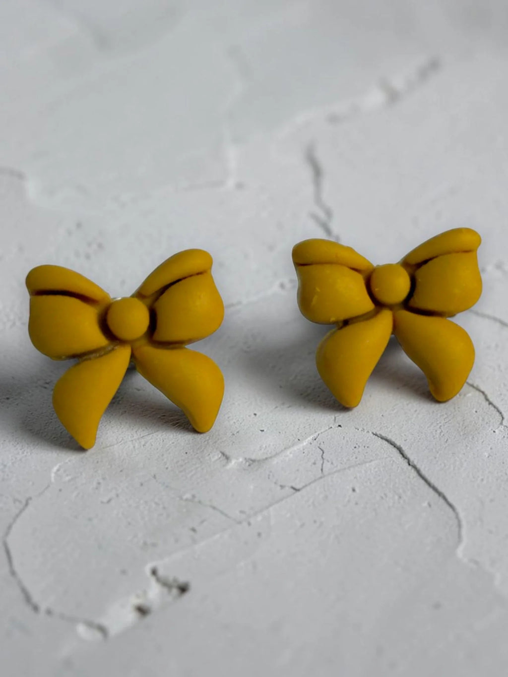 Colorful Bow Stud Earrings, product view 5