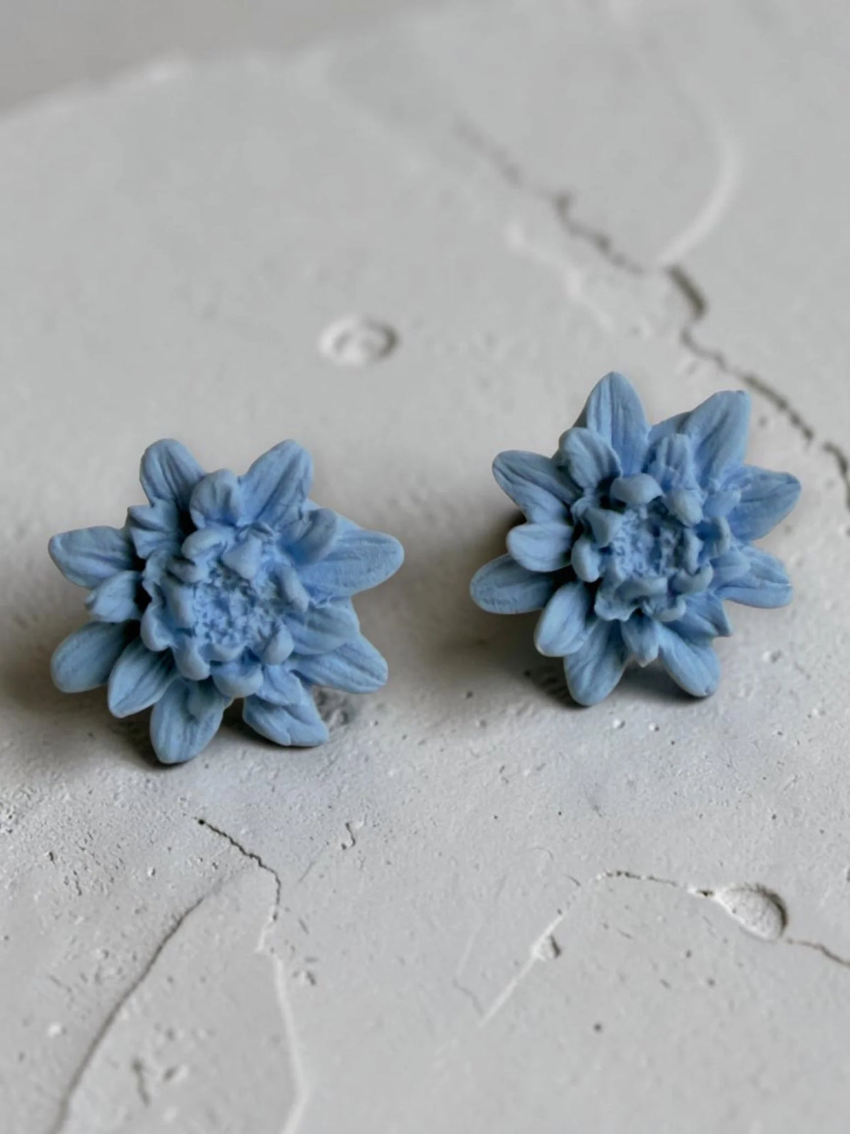 Chrysanthemum Stud Earrings, product view 5
