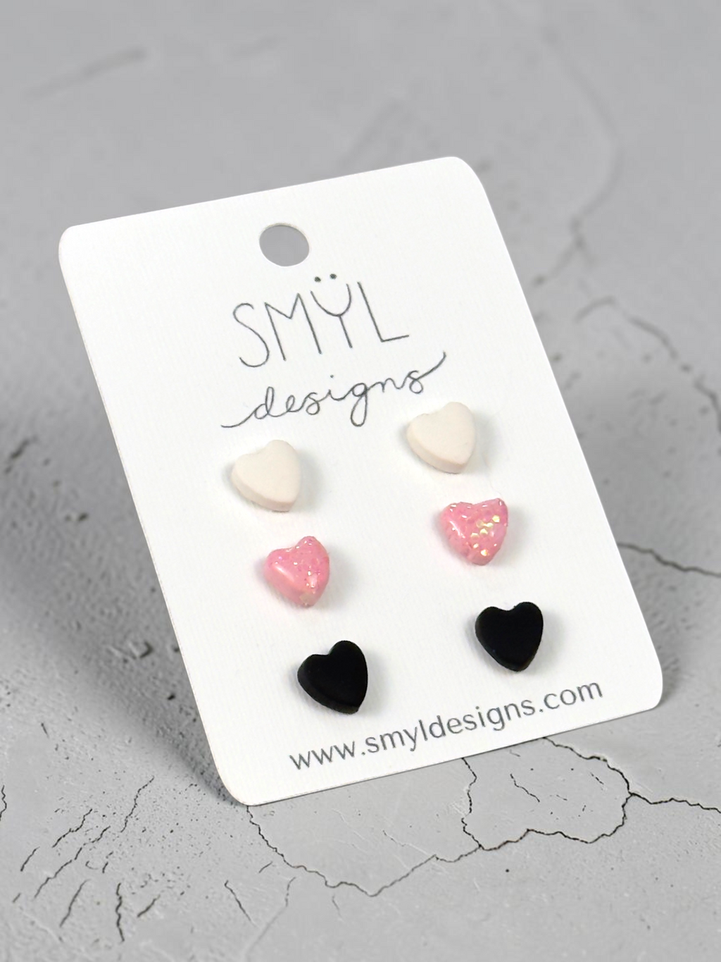 Trio of Hearts Stud Pack