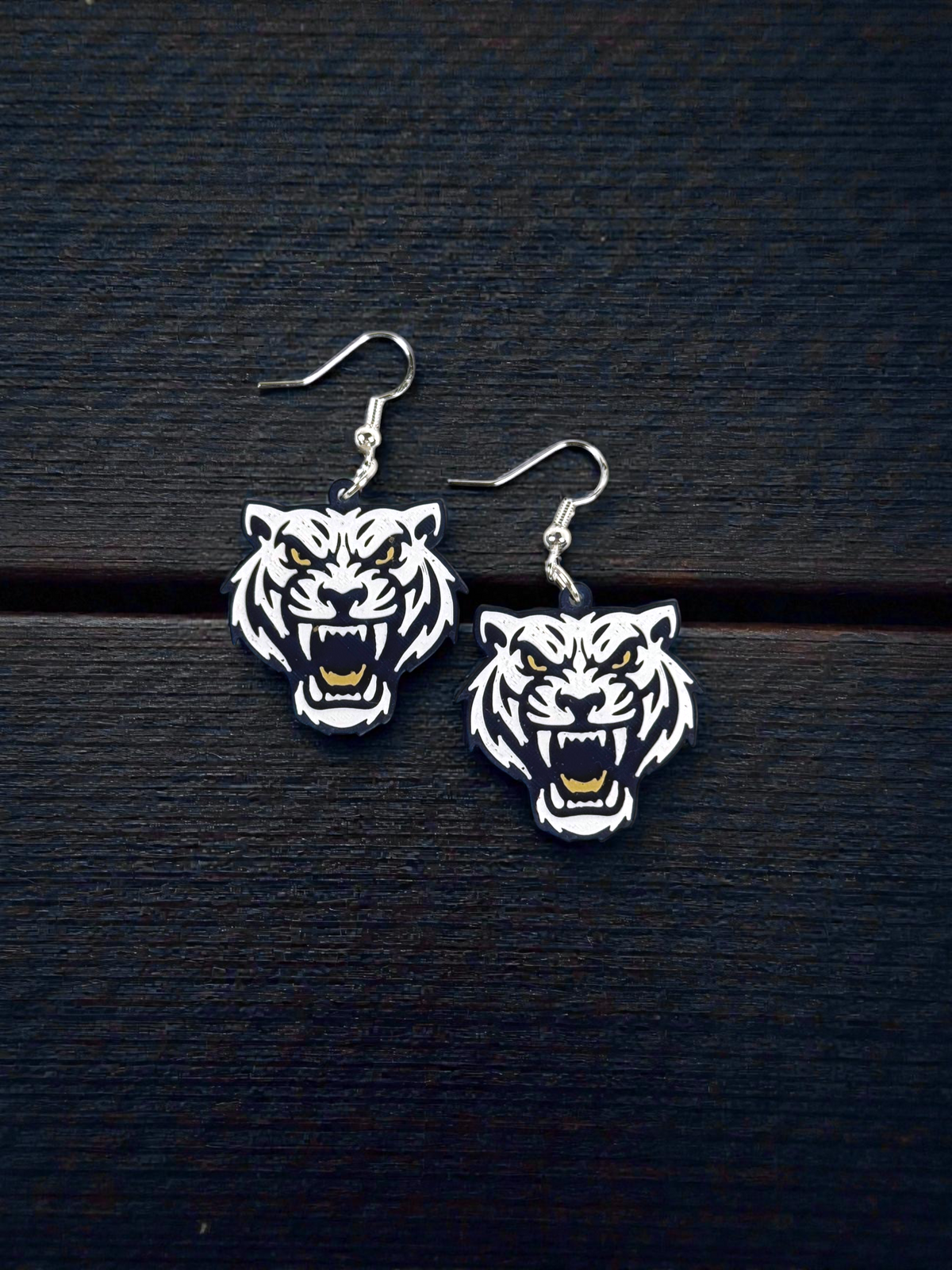 Arlington Tigers - Dangle Earrings, product view 4