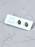Football Stud Earrings by SMYL Designs